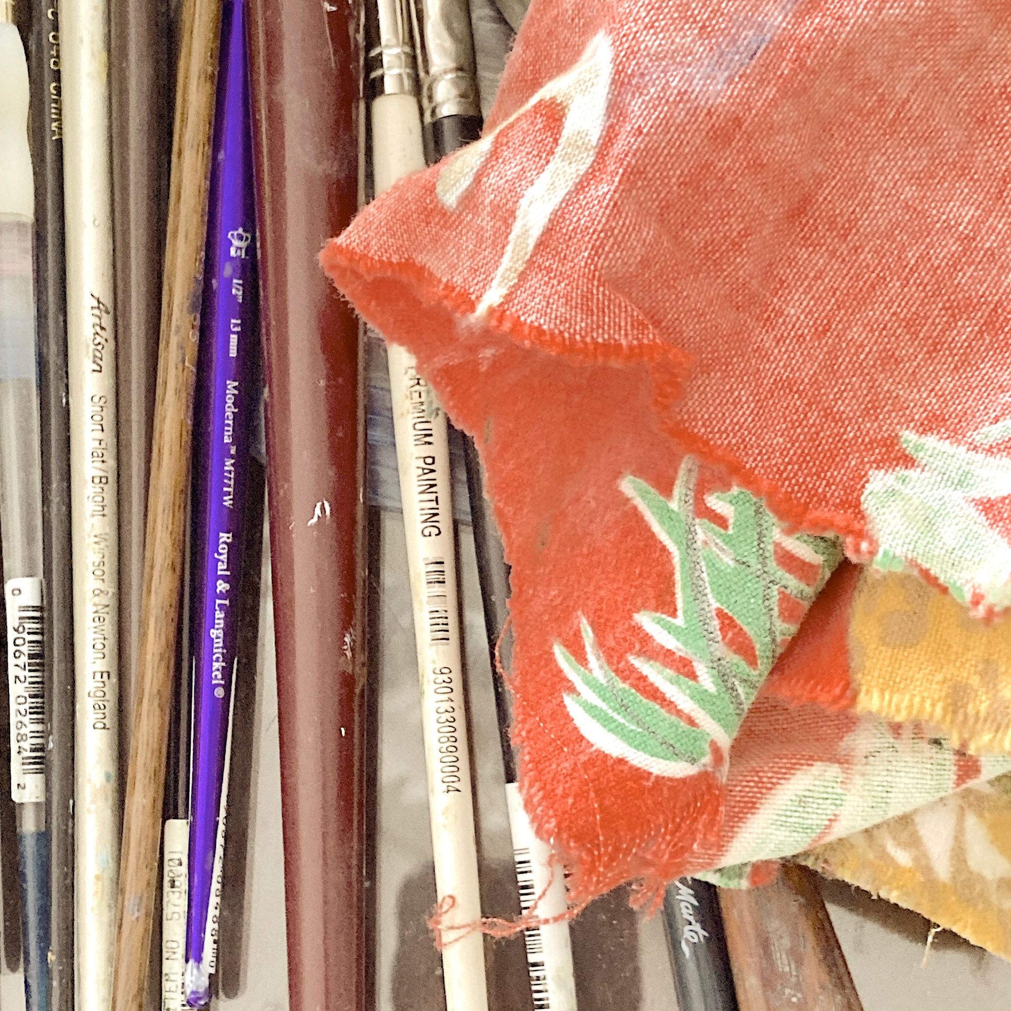 Peinture et vitrail en technique Tiffany, créations de Danielle Ouellet.