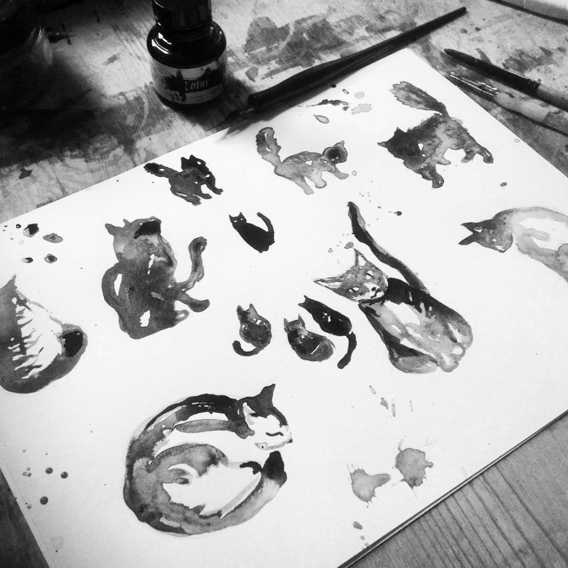 Aquarelles, peintures et dessins inspirés du Bas-Saint-Laurent par Dominique Dumont | domdum.