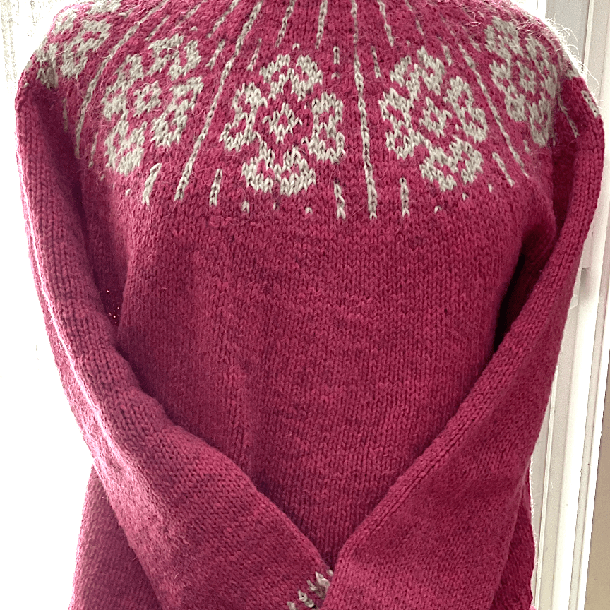 Tricot et crochet, créations textiles artisanales par Denise Bois