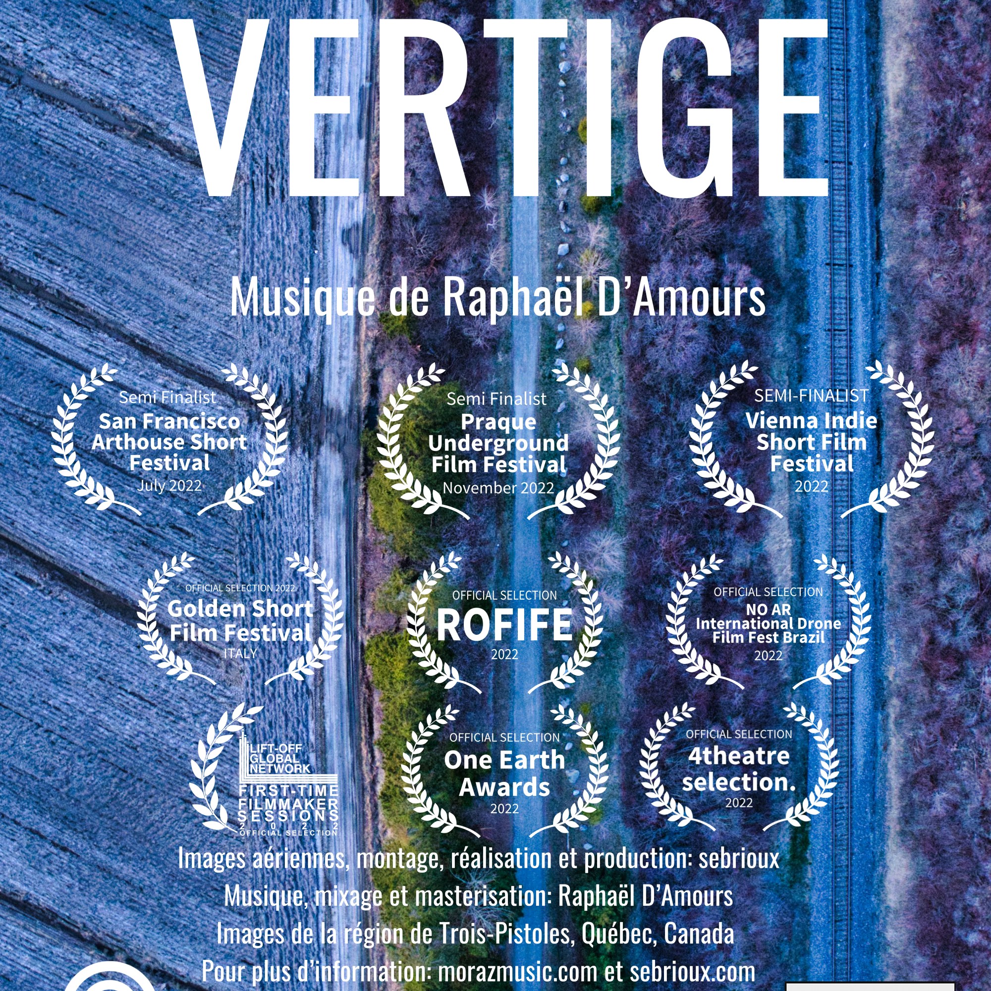 Photographe, cinéaste et musicien interdisciplinaire du Bas-Saint-Laurent, Sébastien Rioux.