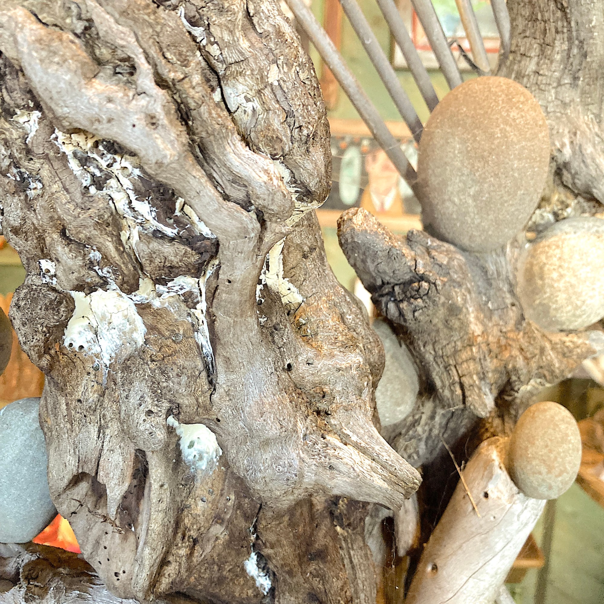 Sculptures et assemblages créatifs en matériaux recyclés par Clarence Rousselle.